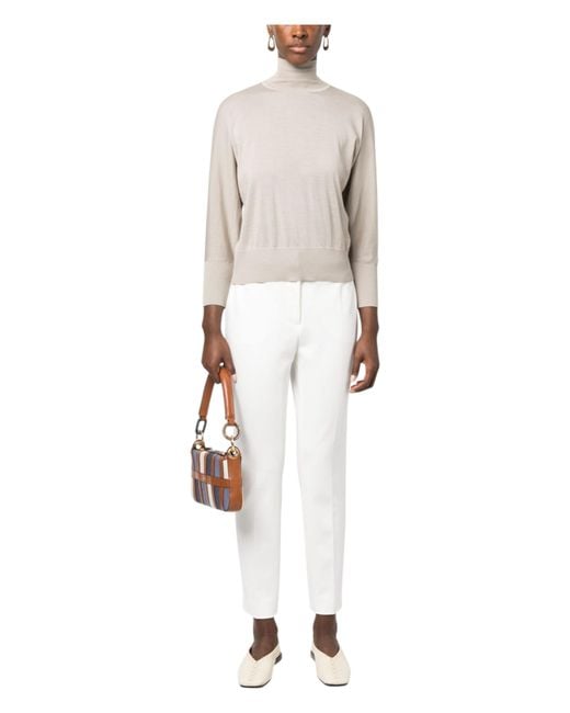 Max Mara White Pullover