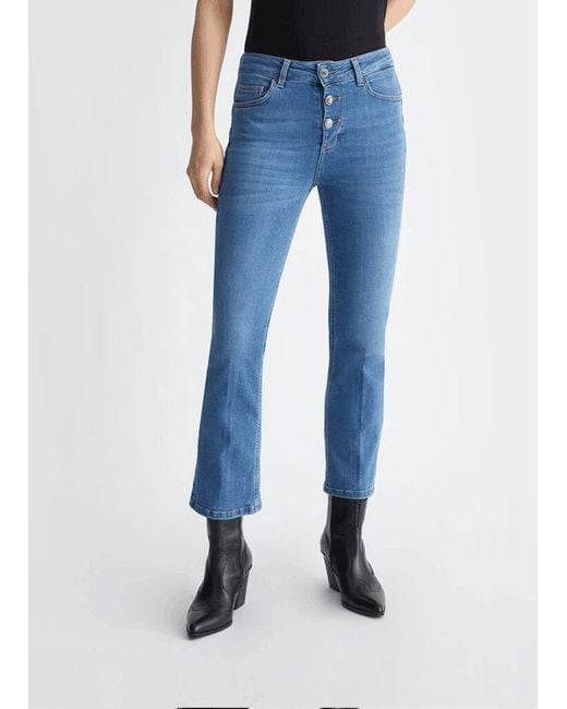 Jeans Femme Parfait Ua4072 Ds015 786 Liu Jo en coloris Blue