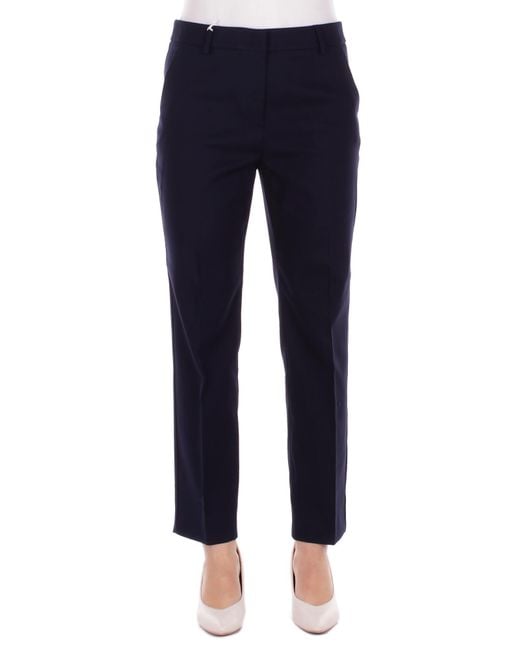 Weekend by Maxmara Blauwe Broek in het Blue