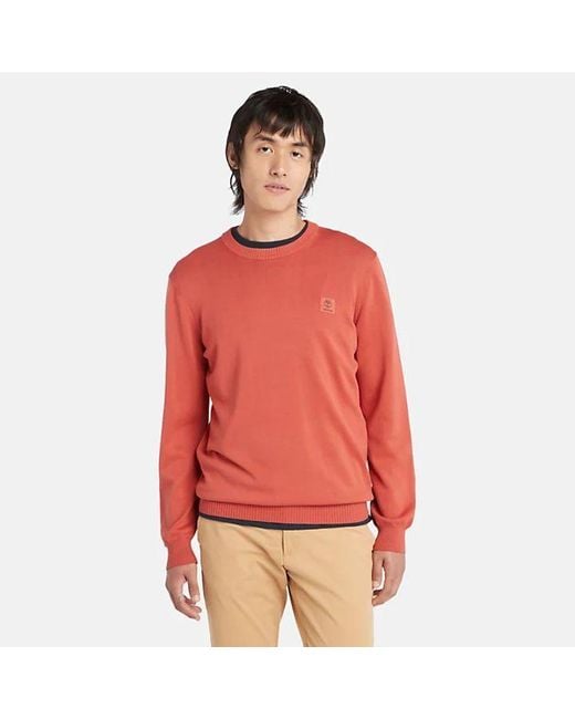 Timberland Hemden Mann Tb0A5Uhq in Red für Herren