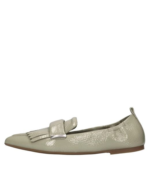 Ash Metallic Flat Shoes
