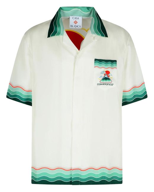 Chemises Homme Casablanca pour homme en coloris Green