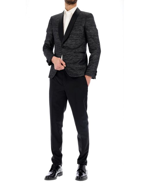 Brian Dales Black Londrar Tuxedo Jacket for men