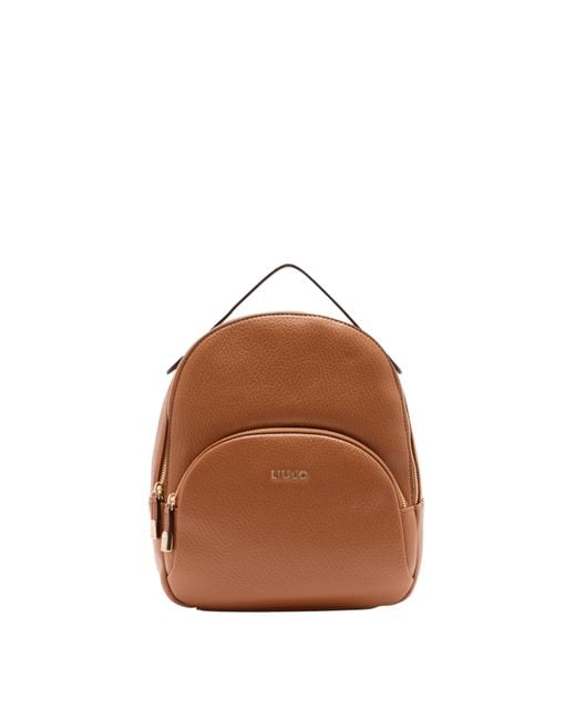 Liu Jo Brown Backpack Liu Jo Af5157E0027 Ginger Bread