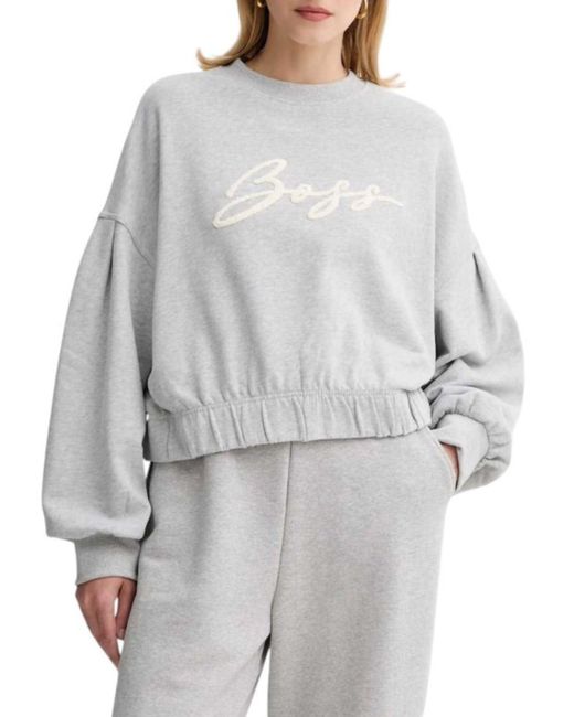 Boss C_Eston Sweatshirt in het Gray