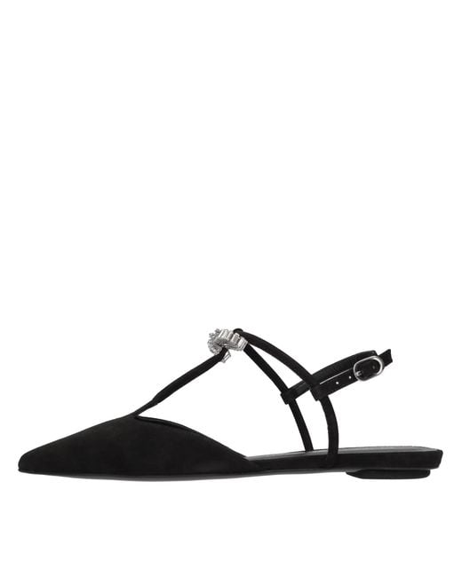 Stuart Weitzman Black Flat Shoes