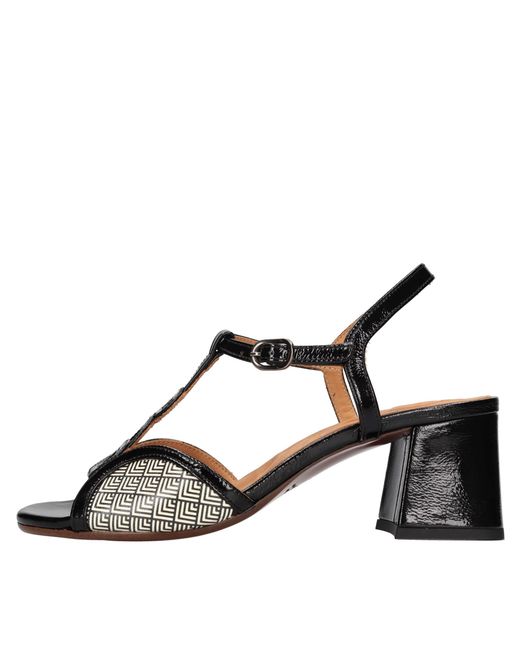 Chie Mihara Black Sandel Schwarz