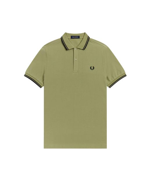 Fred Perry Green Double Edge M3600 P05 Ver for men