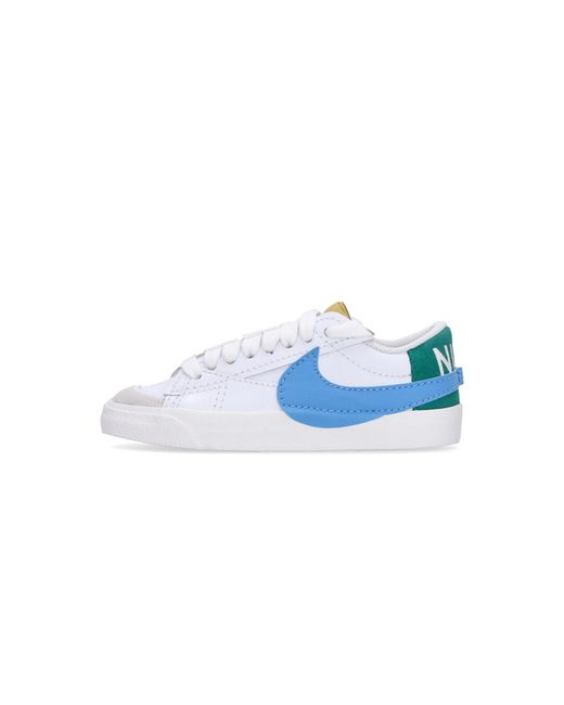 Nike Blue Low Shoe W Blazer Low 77 Jumbo