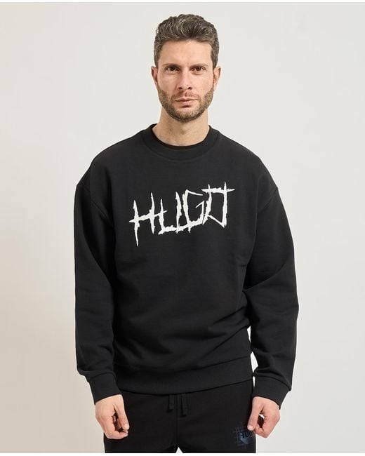 HUGO Black Sweaters for men