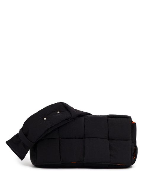 Reductores De Tech Acolchados En Nylon Tejido Bottega Veneta de hombre de color Black