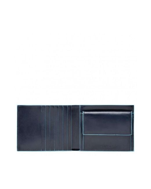 Piquadro Blue Portfolio Square for men