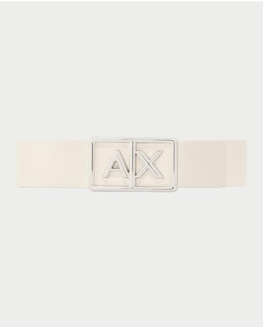 Ceintures Blanches ARMANI EXCHANGE en coloris Natural