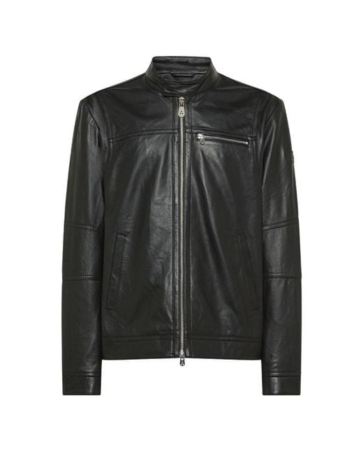 Peuterey Black Coats for men