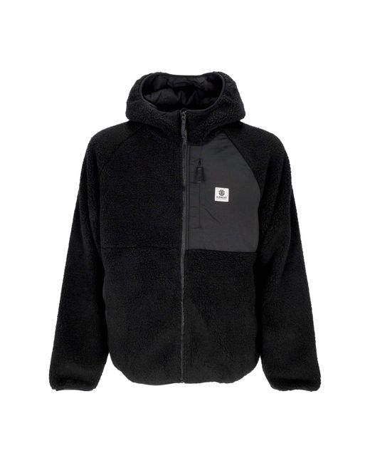 Element Herren Wolfe Sherpa Jacke in Black für Herren