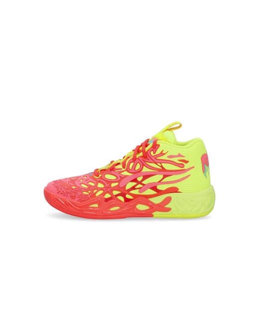 PUMA Herren Basketball Schuhe Mb.04 1Love Alert/Gelb Ale in Red für Herren