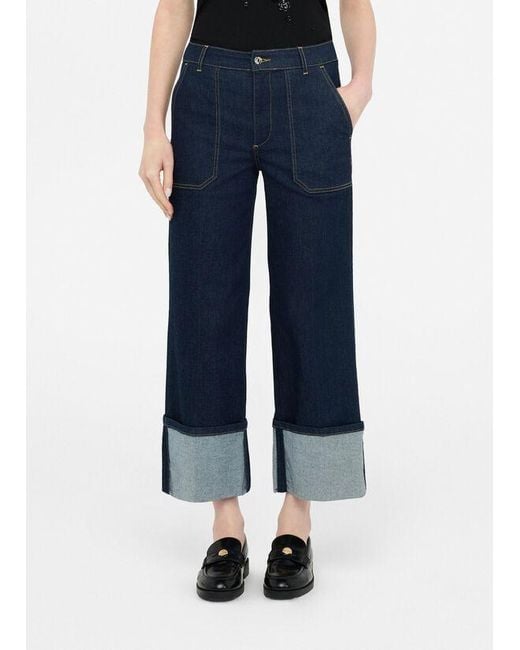 Jeans Femme Uf5184 D4925 77000 Liu Jo en coloris Blue