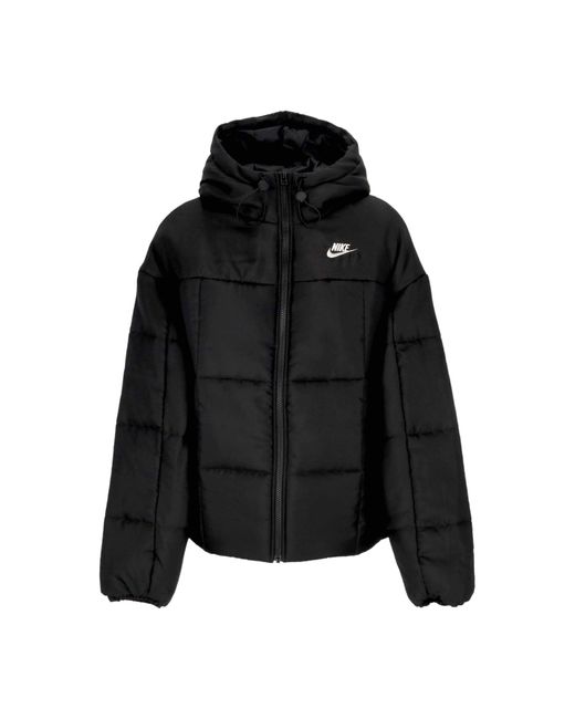 Nike Black W Essential Thermic Classic Puffer 'Down Jacket
