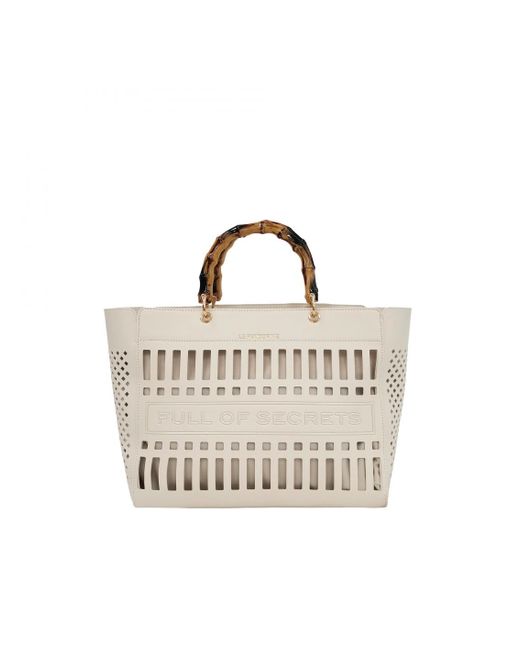 Le Pandorine White Frauen Tasche S2511B01_C00 Polyurethan