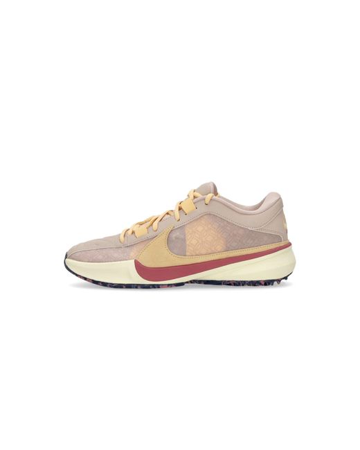 Nike Zoom Freak 5 Basketbalschoen Voor in het White voor heren