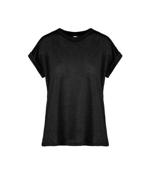 Bomboogie Black T-Shirt Frau Tw7352 Jli4 Anhang