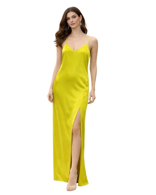 SIMONA CORSELLINI Yellow Frauen Kleid