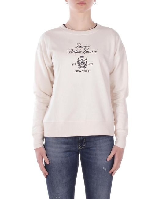 Ralph Lauren White Sweaters