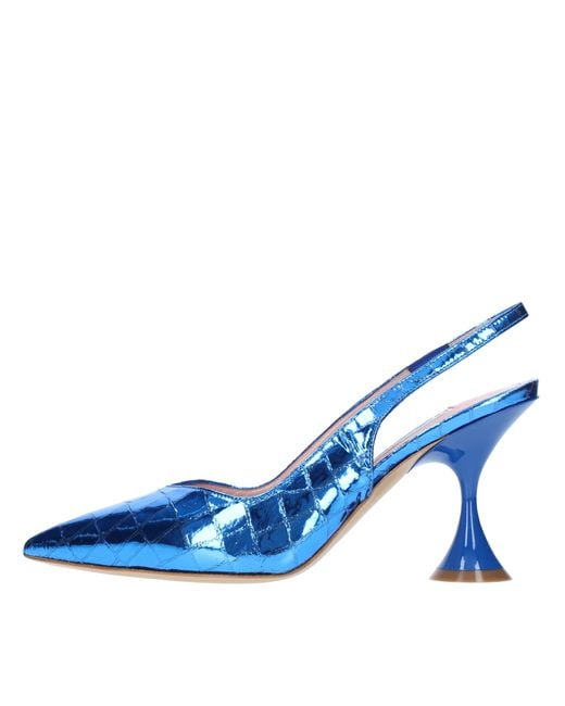 FRANCESCO SACCO Blue With Heel