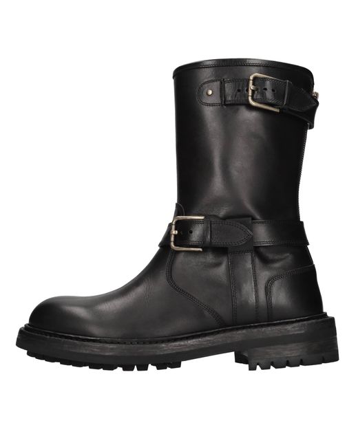 Dolce & Gabbana Stiefel Schwarz in Black für Herren