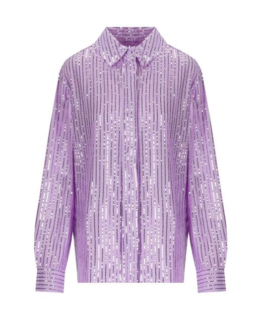 Edel Lilas Shirt Stine Goya en coloris Purple