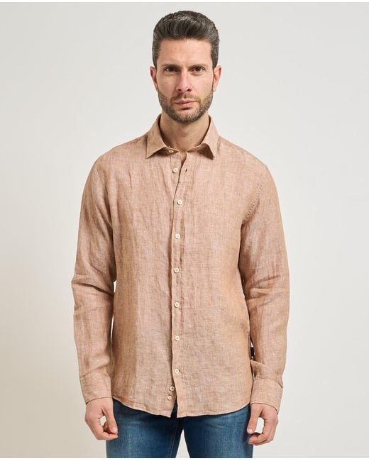 Camisas Bugatti de hombre de color Natural