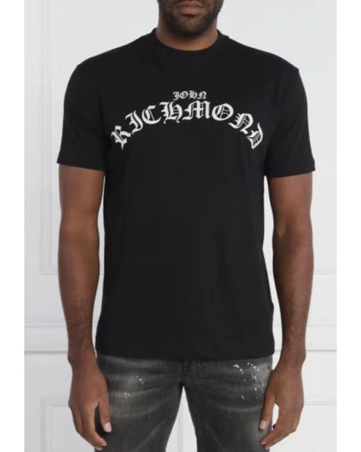 John Richmond John Richmond Herren T-Shirt in Black für Herren