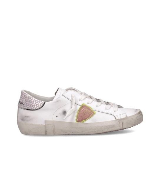 Philippe Model White Sneaker