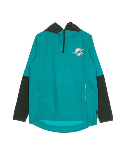 Nike Uitneembaar Windjack Voor Nfl Team Logo Pregame Lichtgewicht Spelersjack Miadol Originele Teamkleuren in het Blue voor heren