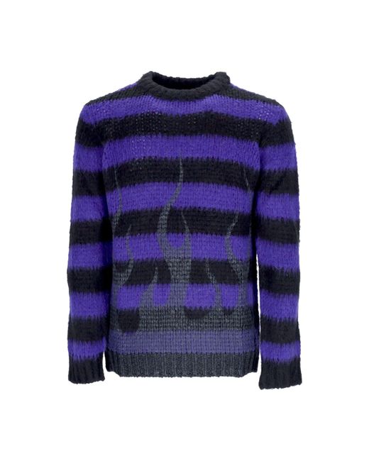 Vision Of Super Blue Flames Jumper 'Sweater for men