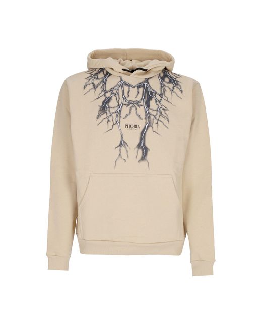 Sudadera Con Capucha Ligera Para Hombre Sudadera Con Capucha Lightning/Negro Phobia de hombre de color Natural
