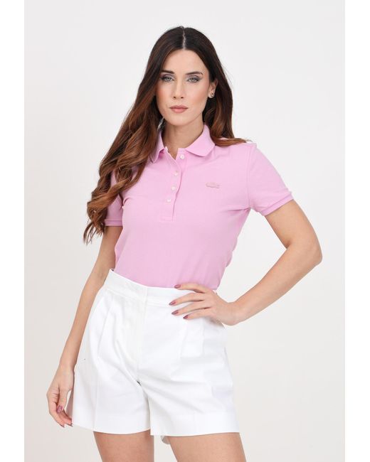 Lacoste Pink T-Shirts And Polos