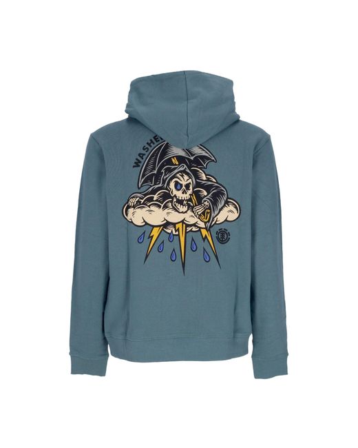 Element Men's Blue Summon Hoodie X Timber Lightweight Hoodie