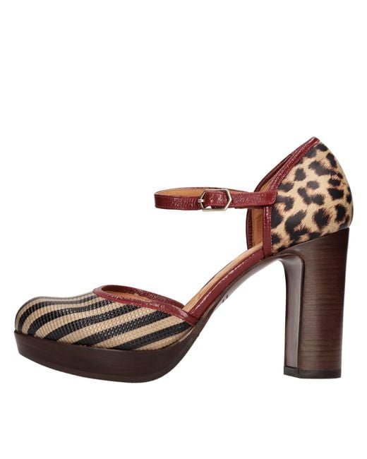 Zapatos Con Tacon Chie Mihara de color Brown