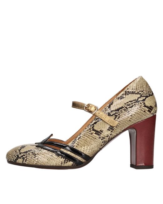 Chie Mihara Natural With Heel