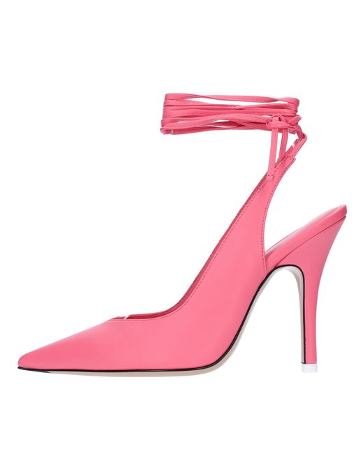 The Attico Pink The Attic Schuhe Mit Rosa Absatzen