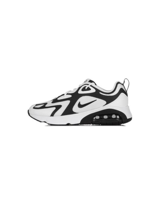 Nike White Air Max 200 Low Shoe//Anthracite for men
