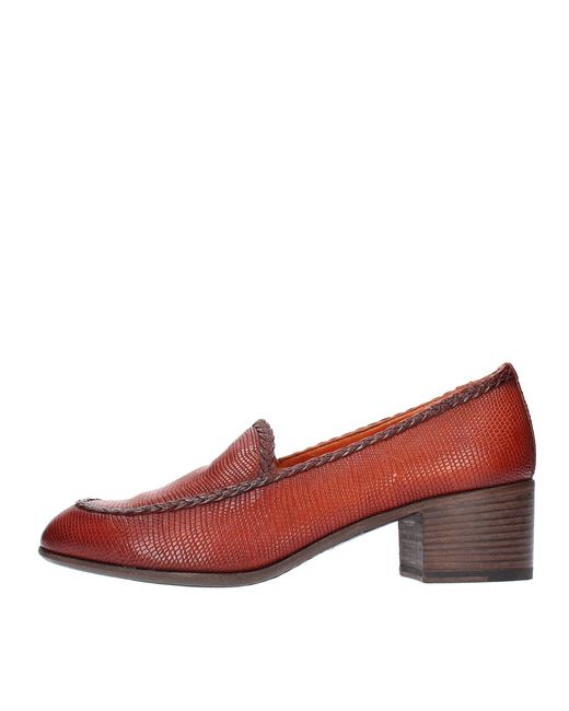 Pantanetti Pink Halbschuhe Braun