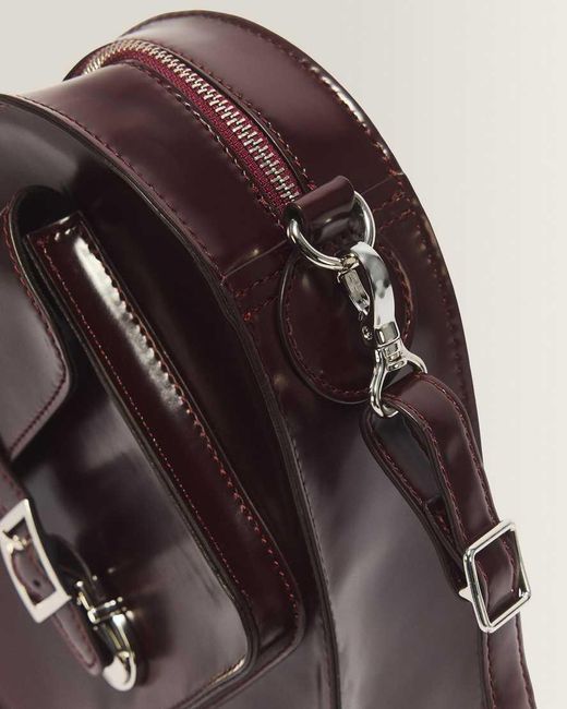 Dr. Martens Brown Vegan Heart Shaped Bag