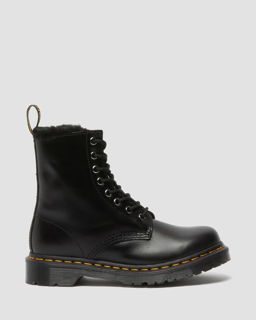 Pelle 1460 serena stivali di Dr. Martens in Black