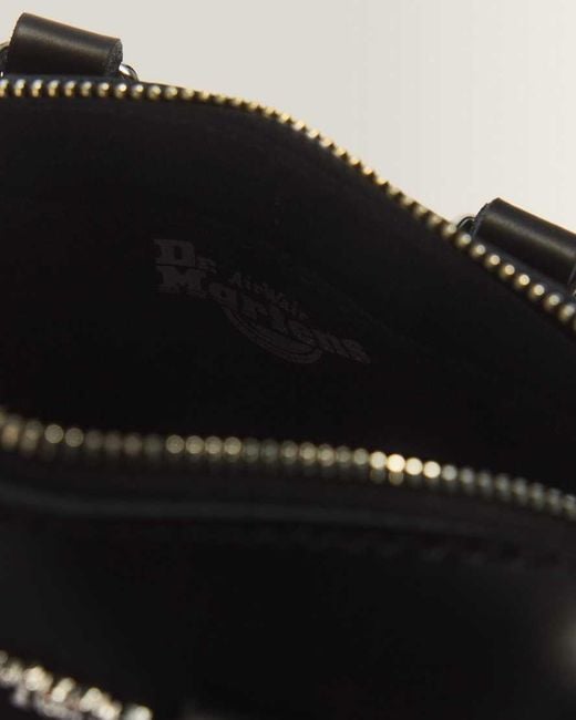 Dr. Martens Black Mini Top Handle Leather Bag