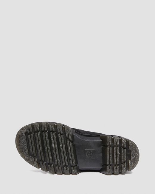 Dr. Martens Black Audrick Poly & Leather Platform Shoes