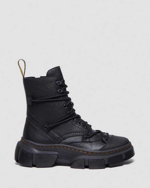 Dr. Martens Black Dmxl 8-Eye Leather Boots for men