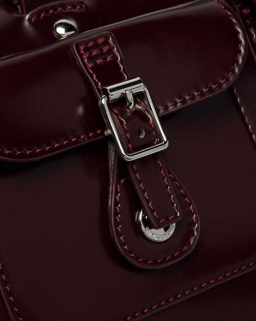Dr. Martens Black Top Handle Rub Off Vegan Leather Bag