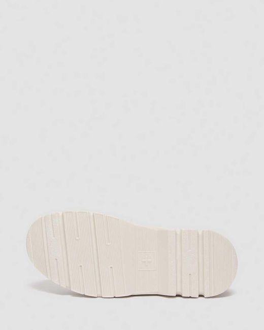 Dr. Martens White Boury Utility Boots for men